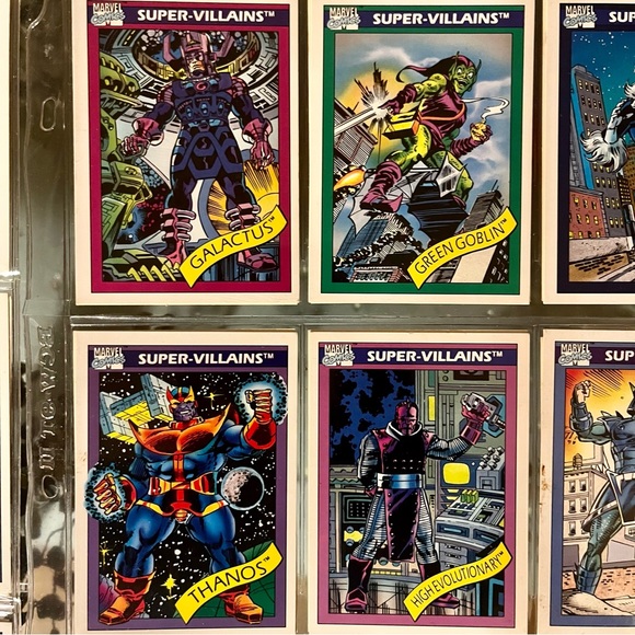 1990 Marvel Universe Comic Trading Cards - Picture 5 of 14